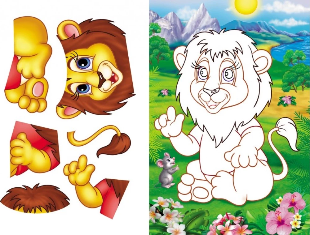 Applications for Toddlers. Lion