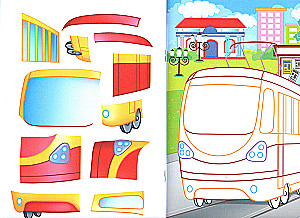 Apps for Toddlers. Transportation. Red Car