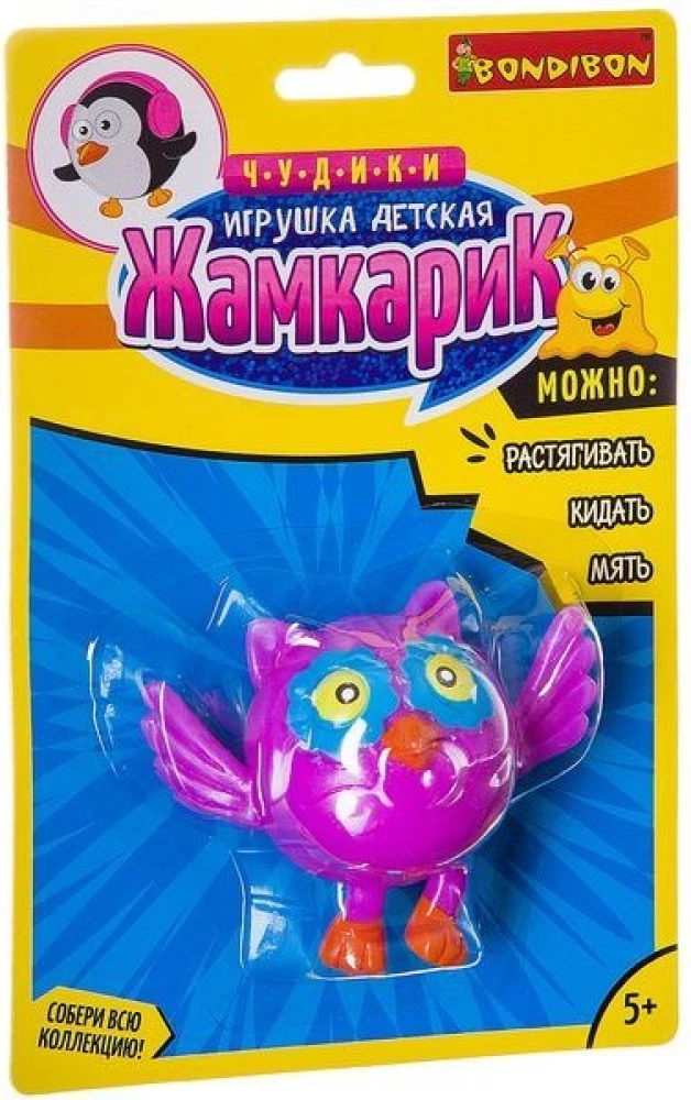 Игрушка детская - Жамкарик. Сова