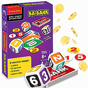 Table Family Dice Game - Va-Bank