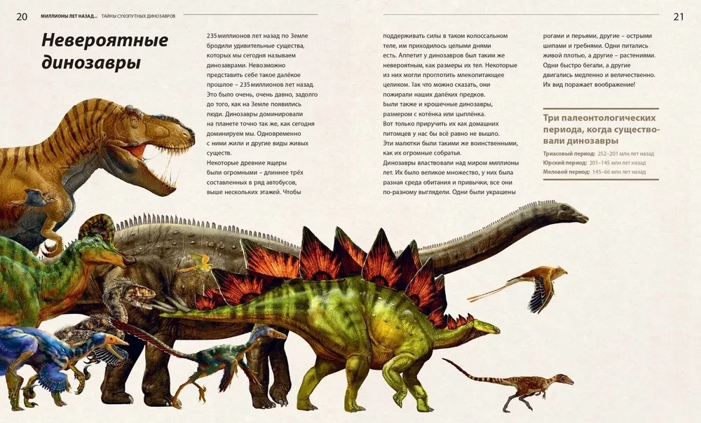 Secrets of Land Dinosaurs