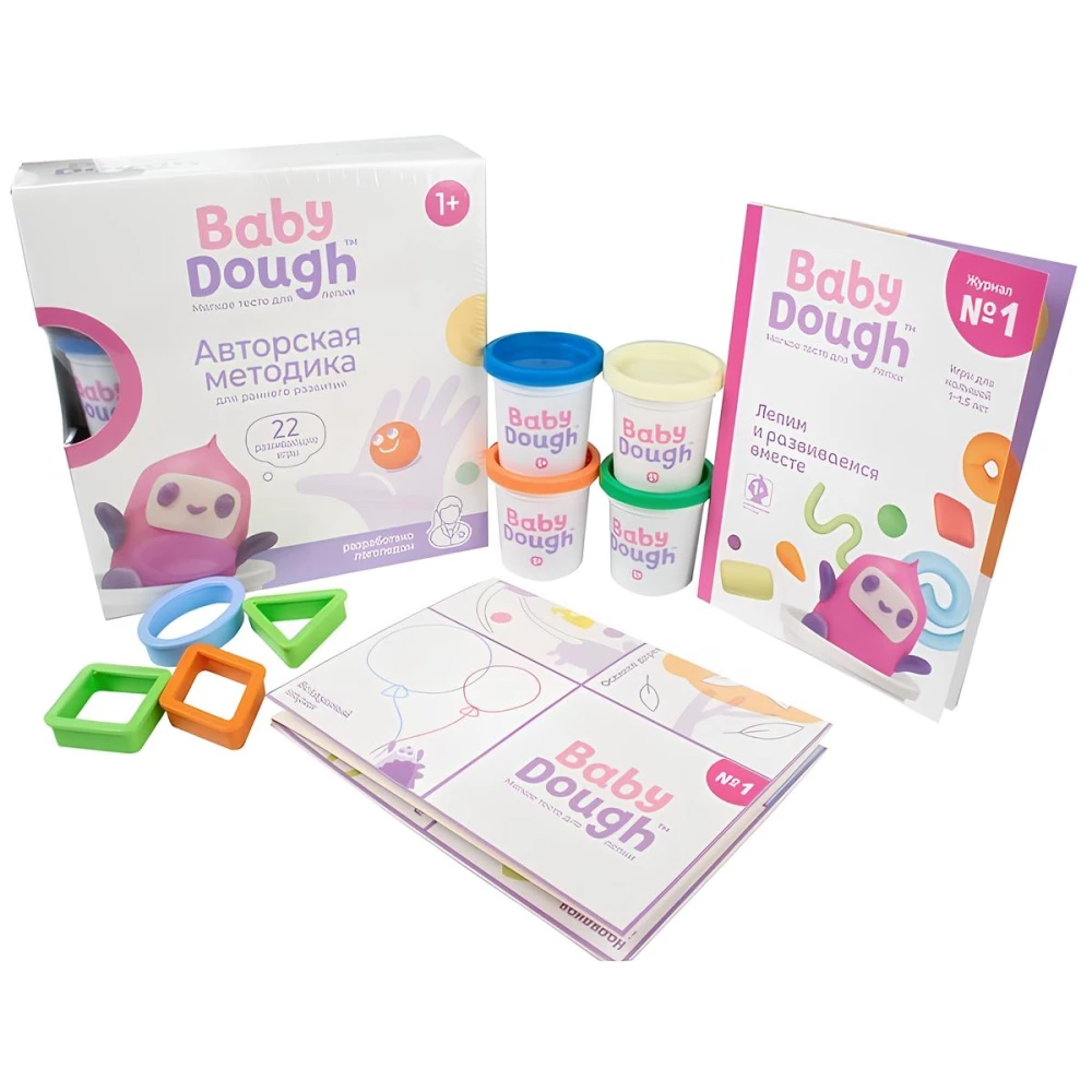 Development Set - Baby Dough: modeling dough, pink