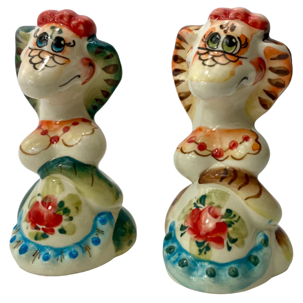 Porcelain figurine - Snake - Lucy (11.5x6.5)