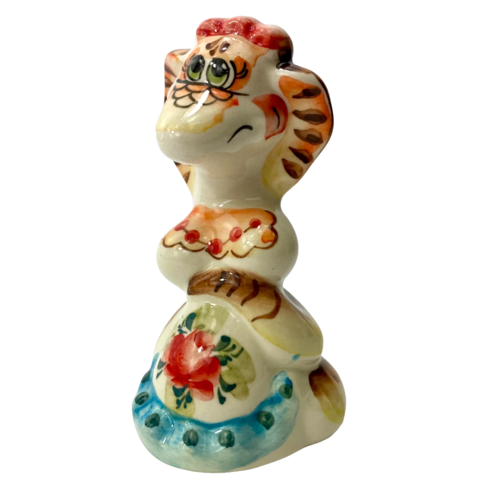 Porcelain figurine - Snake - Lucy (11.5x6.5)