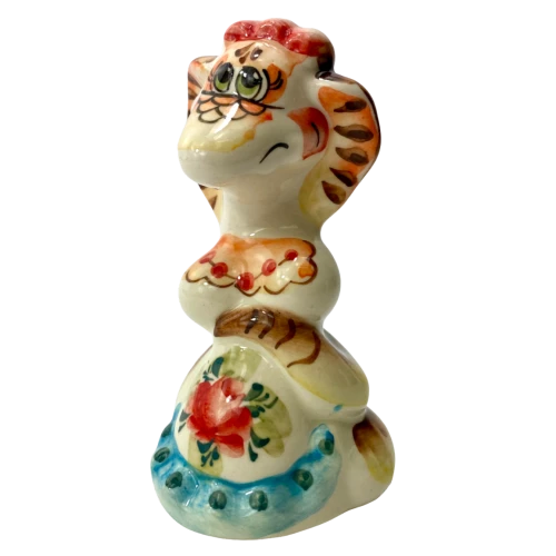 Porcelain figurine - Snake - Lucy (11.5x6.5)