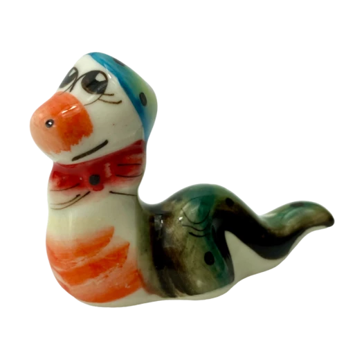 Porcelain figurine - Snake - Mitya (5.5x7.5)