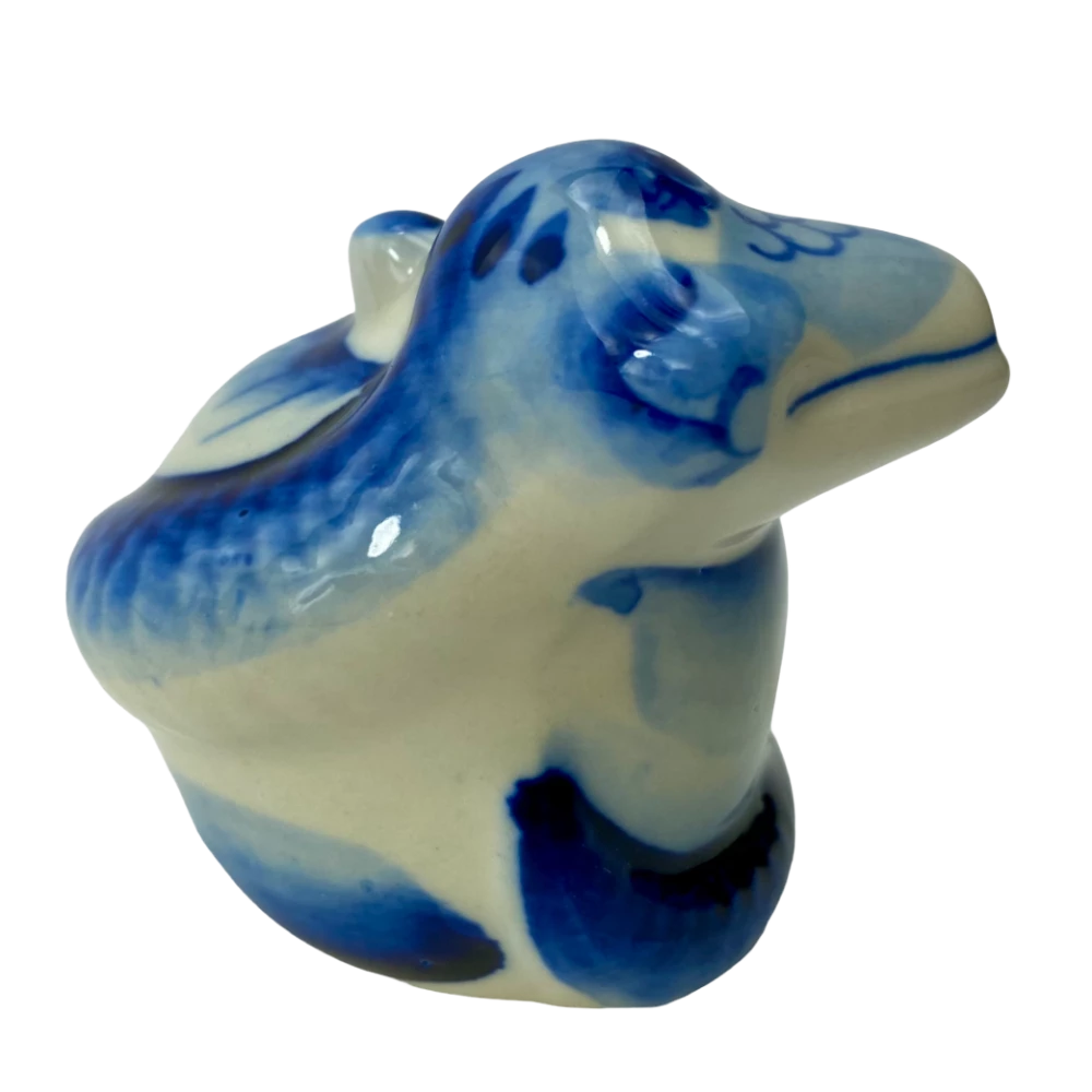 Porcelain figurine - The Tempting Snake (9x5)