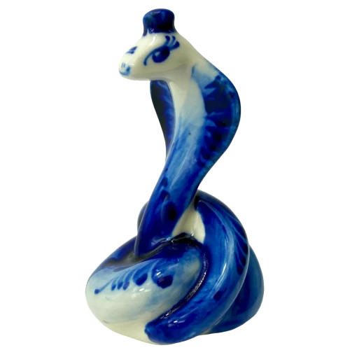 Porcelain figurine - Snake - Knot (8.5x5.5)