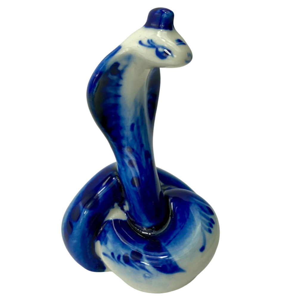 Porcelain figurine - Snake - Knot (8.5x5.5)