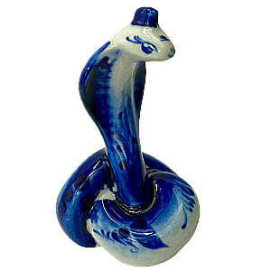 Porcelain figurine - Snake - Knot (8.5x5.5)