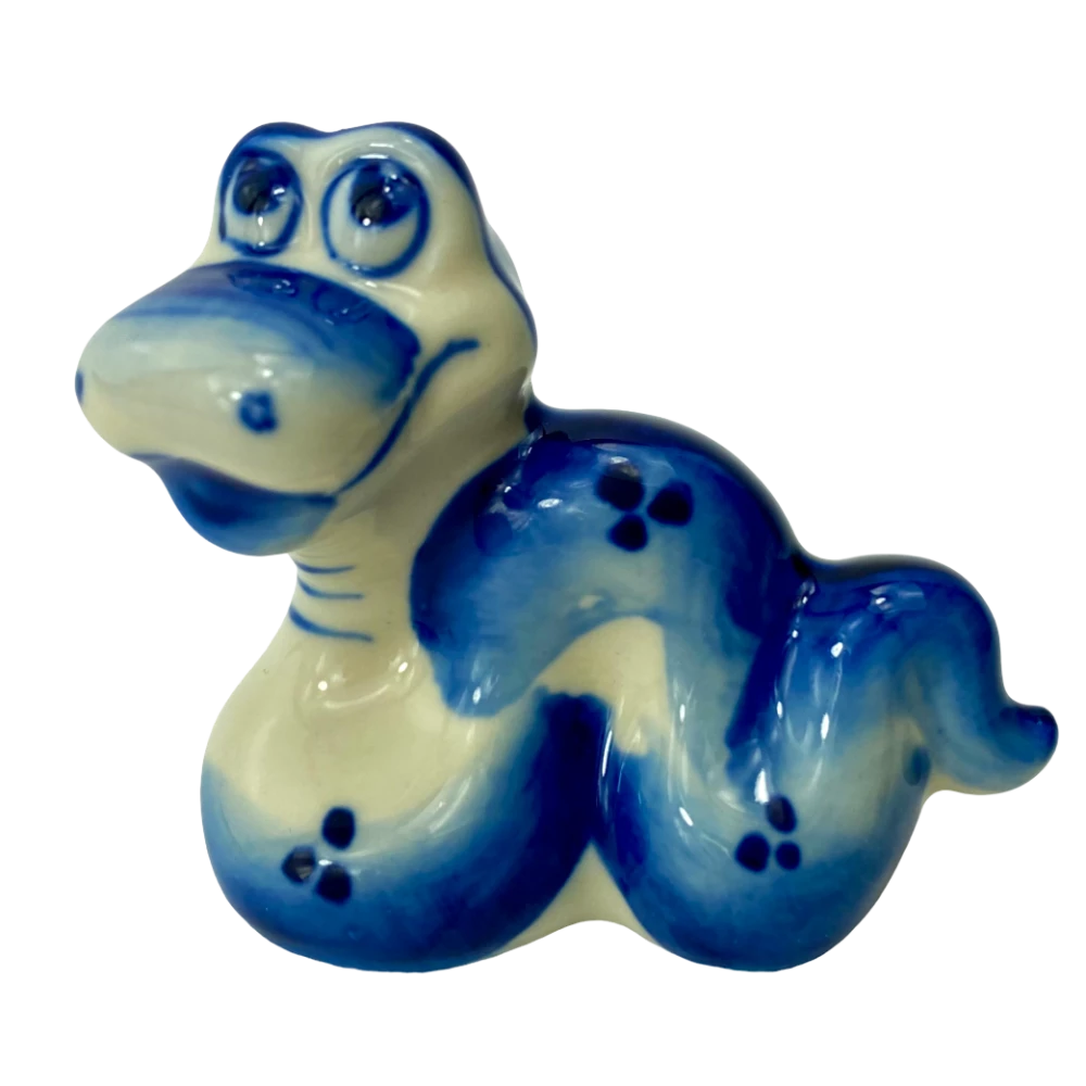 Porcelain figurine - Snake - Vanya (5x6)