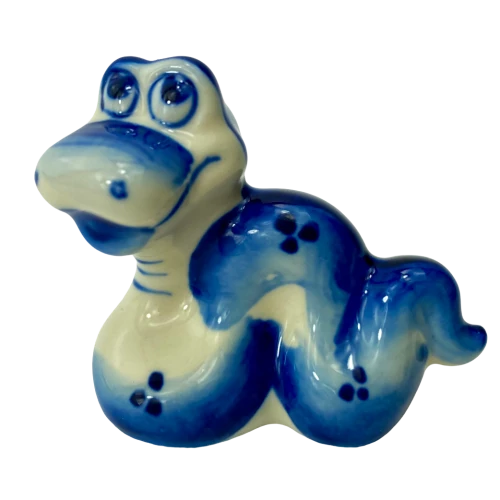 Porcelain figurine - Snake - Vanya (5x6)