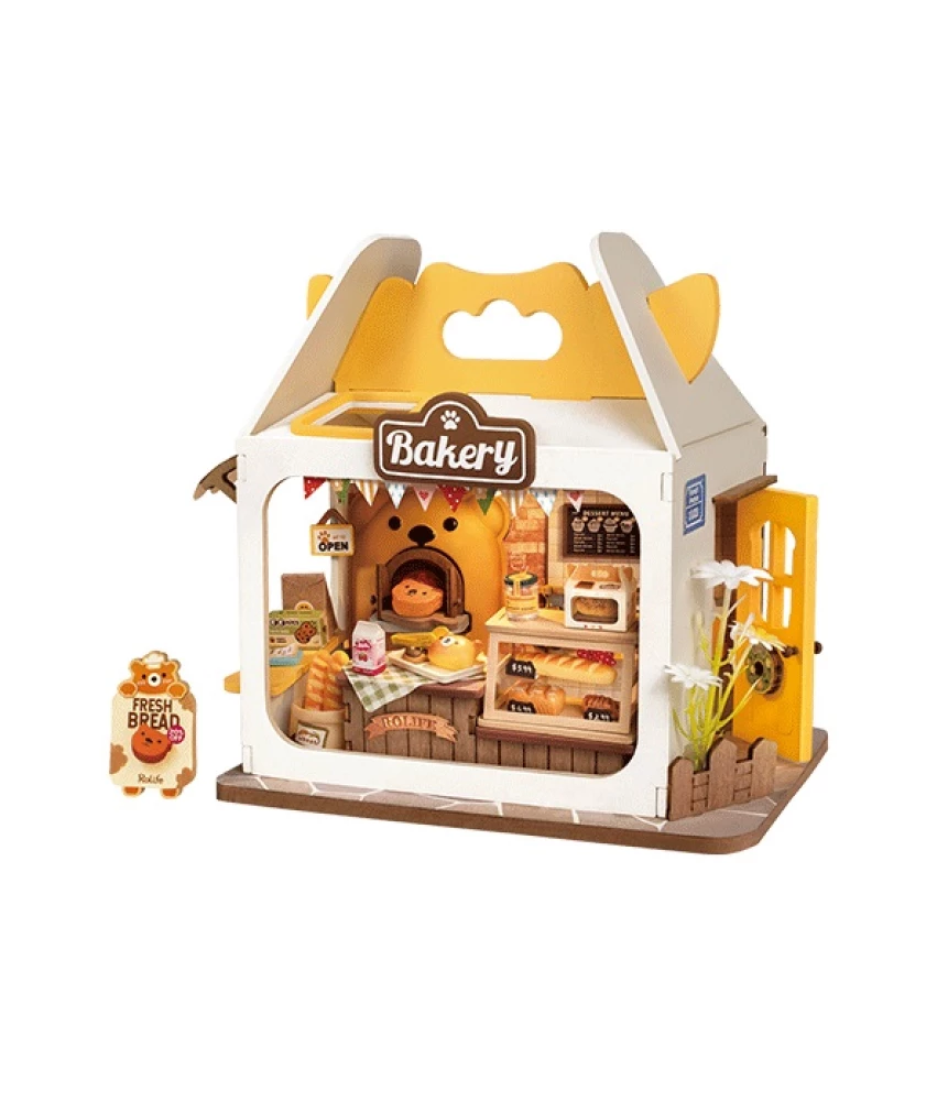 3D assembled miniature - Teddy's Bakery