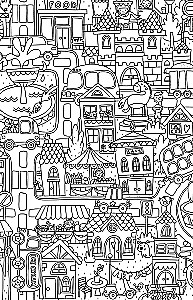 The Land of Lost Things. A Coloring Book for Finding Items