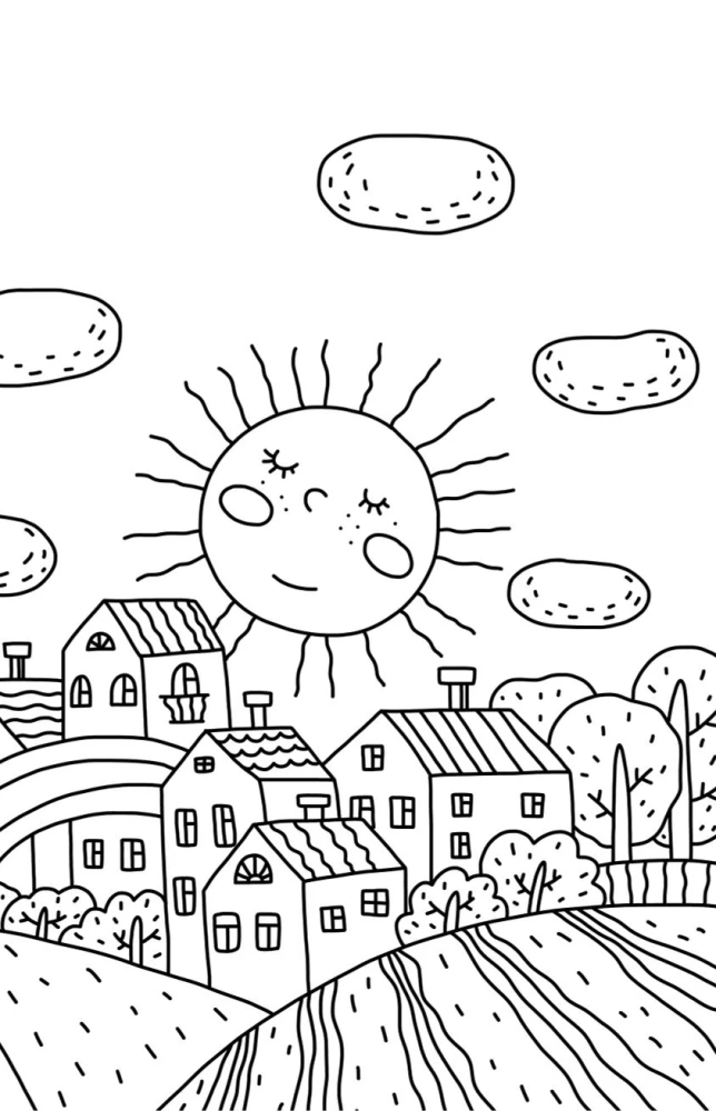 The Land of Lost Things. A Coloring Book for Finding Items