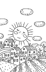 The Land of Lost Things. A Coloring Book for Finding Items