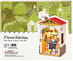 3D puzzle - Fragrant kitchen with backlight