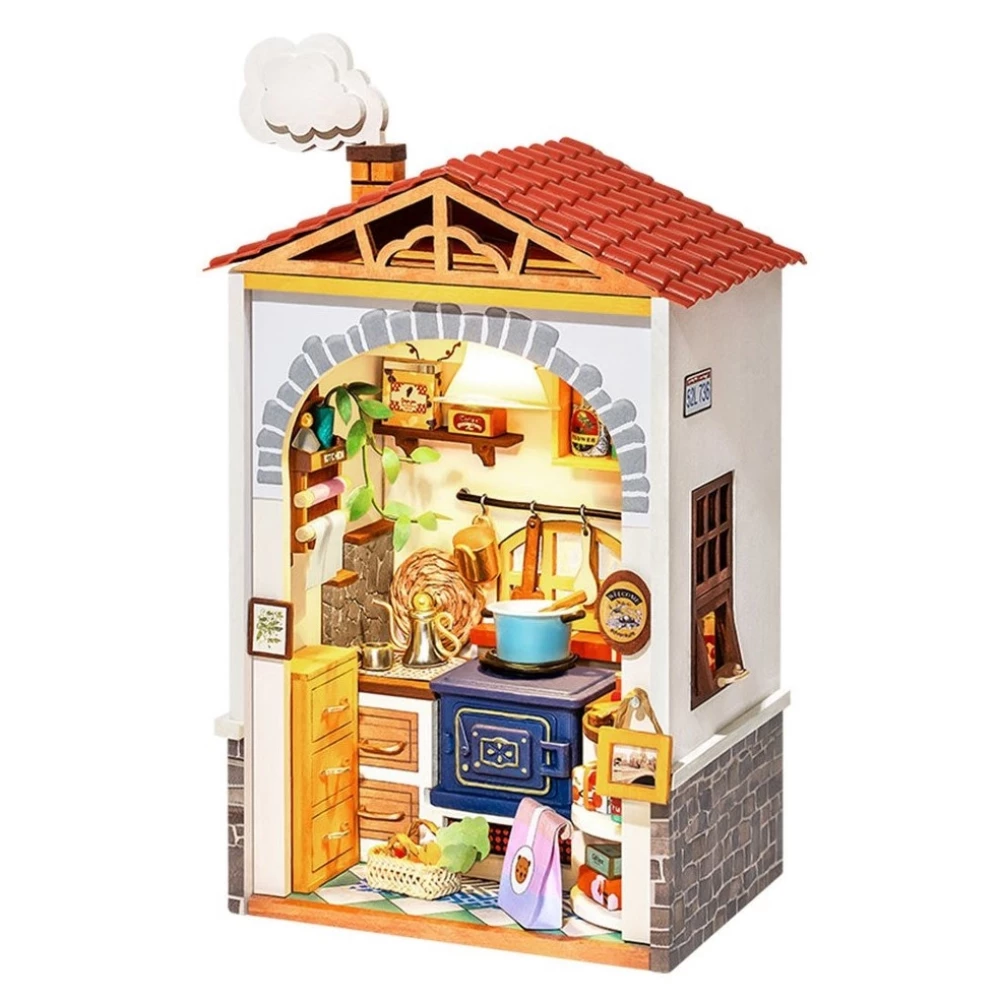 3D puzzle - Fragrant kitchen with backlight