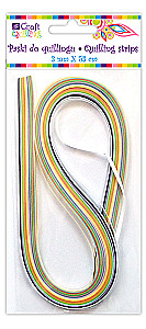 Quilling Strips 3 mm, 108 pcs basic (18 colors)