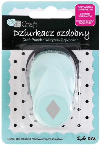 Shaped Hole Punch, 1.6 cm - Diamond