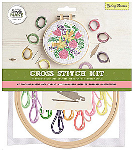 Cross Stitch Kit - Spring Flowers