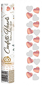 New Year Crackers - Hearts, 30 cm