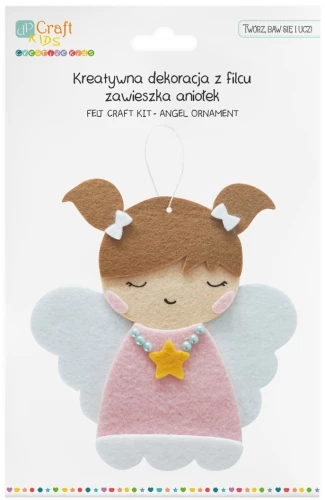 Creative Kit - Felt Figurine. Pendant. Little Angel