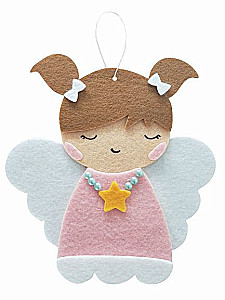 Creative Kit - Felt Figurine. Pendant. Little Angel