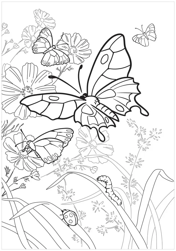 Mega Coloring Book. Animals