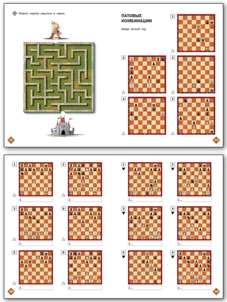 Chess School. Second Year of Study. Workbook