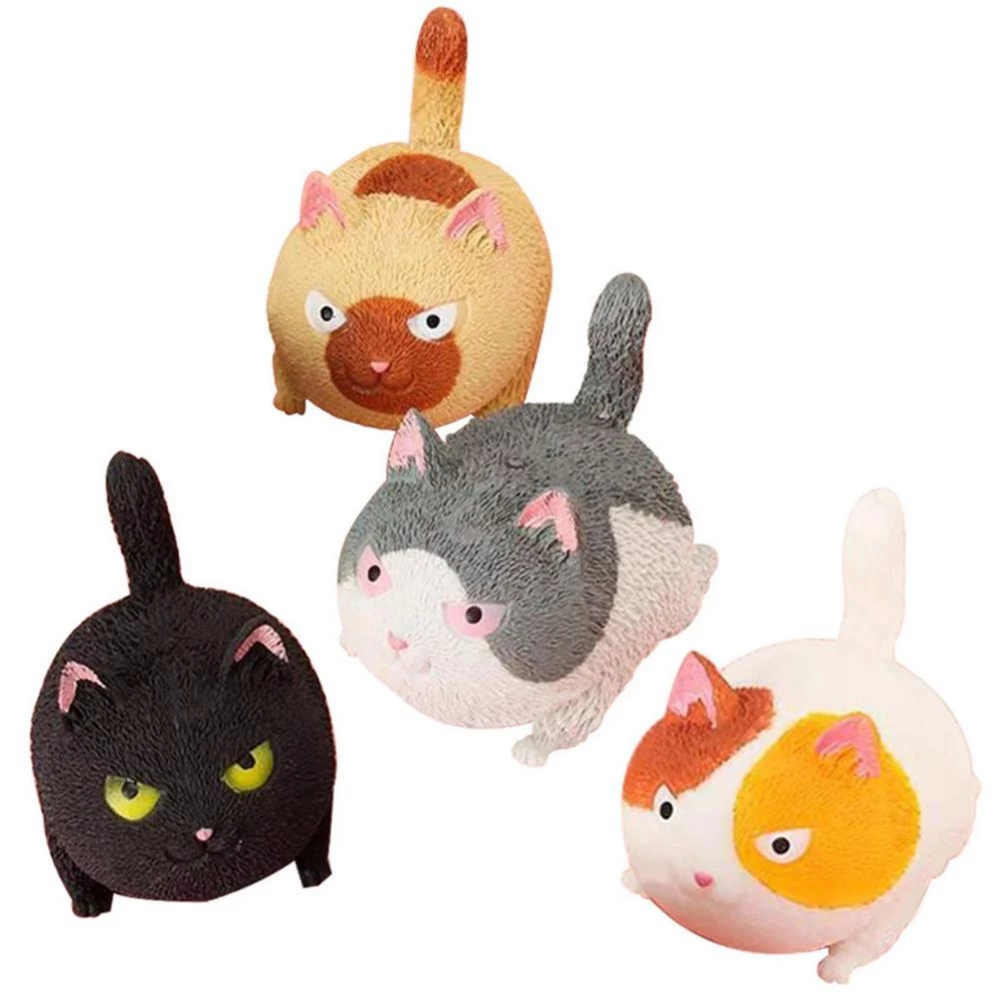 Stress Relief Toy - Cat, assorted