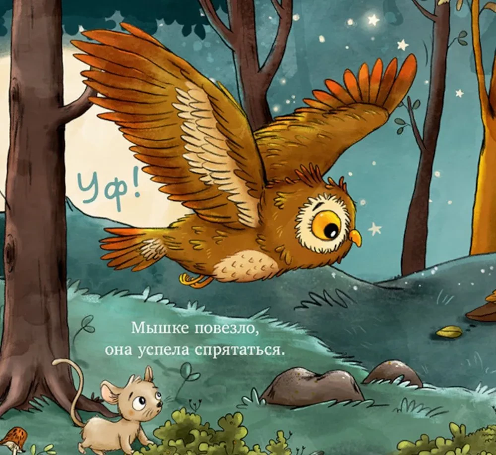 The Little Owl in the Forest. The First Nature Book for the Child