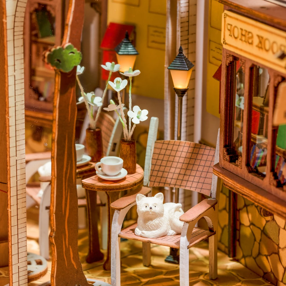 3D folding miniature ROBOTIME - Sunshine Town