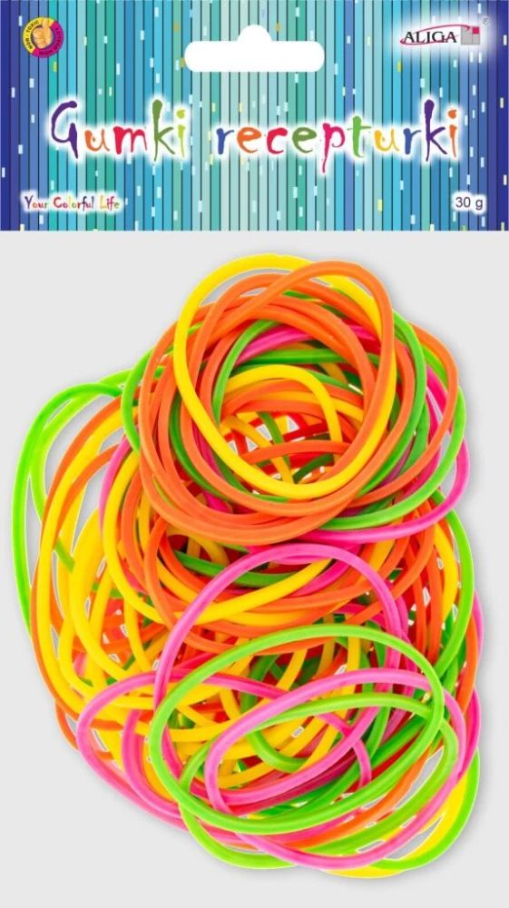 Rubber bands set - Neon mix