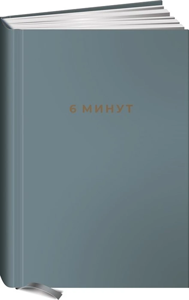 6 минут. Ежедневник, который изменит вашу жизнь (деним)