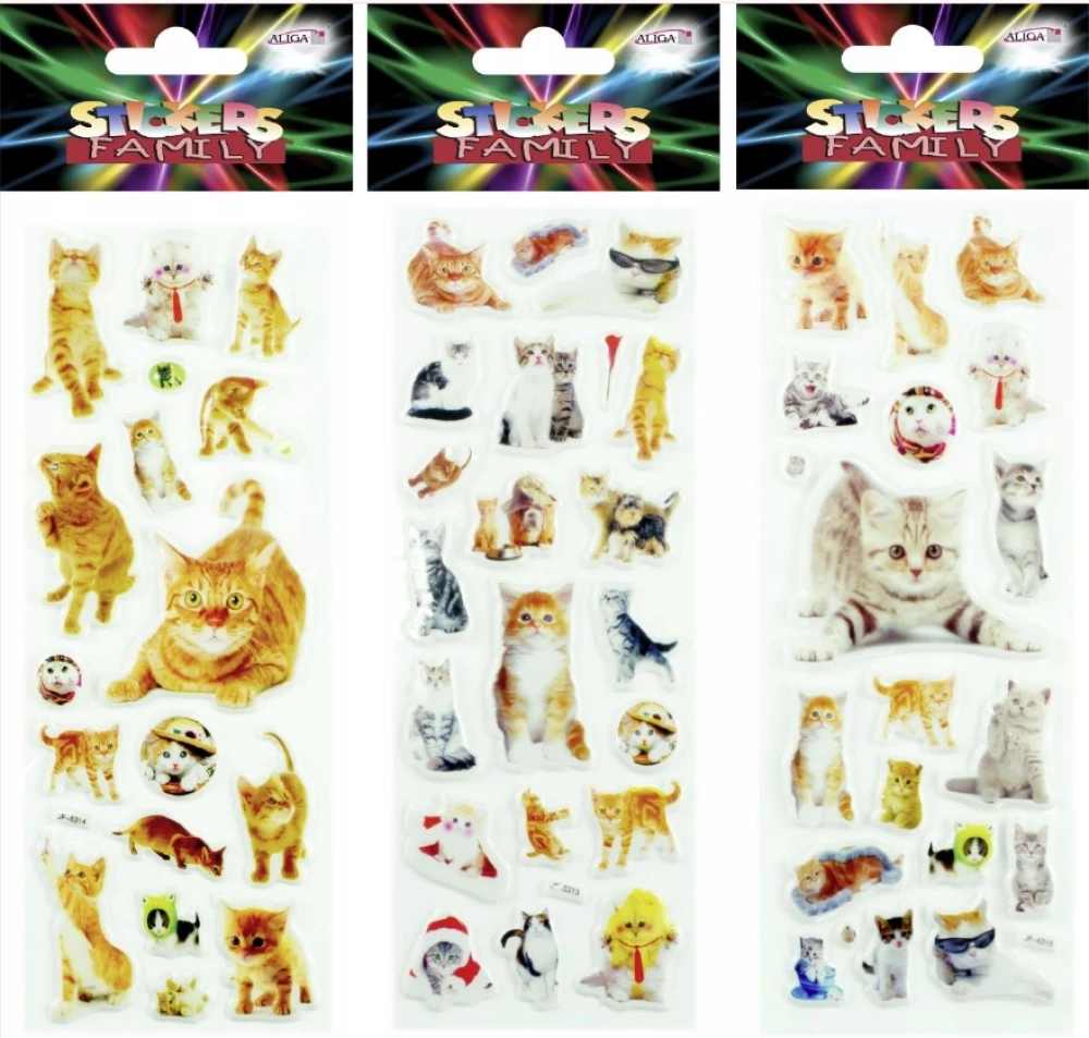 Stickers - Domestic Animals (7x17)