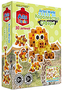 ARTEC World Constructor - Safari Kingdom, 30 pieces