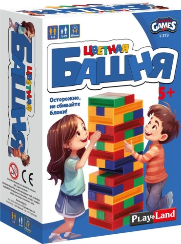 Board Game - Colorful Tower