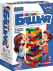 Board Game - Colorful Tower