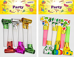 Paper Whistle for Parties (6 pieces)