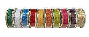 Gift ribbon, mix (2.5cm x 3m)