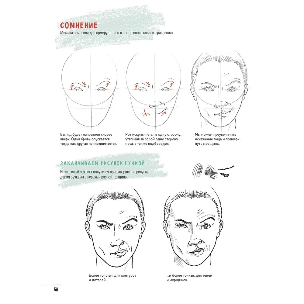 Creating Portraits of People. A Beginner Artist's Sketchbook