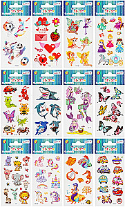 Stickers - tattoos - Fairies, assorted