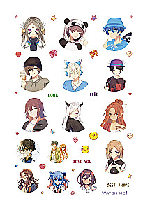 Anime Planner with Stickers - Boy with Girl