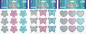 Glitter Stickers (14.3x13cm)