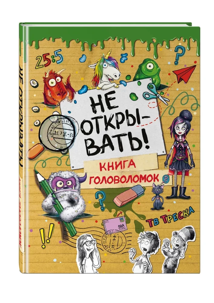 Не открывать! Книга головоломок