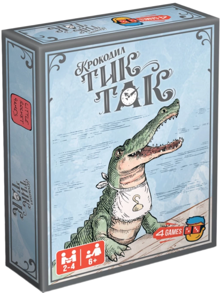 Tabletop Card Game - Crocodile Tick-Tock