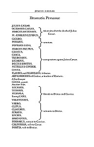 Tragedies: King Lear; Othello; Julius Caesar