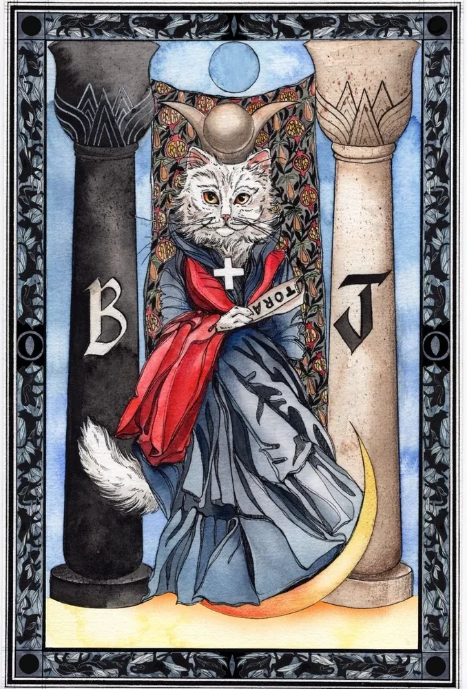 Mini Tarot of Fluffy Kittens. Cozy Magic of Accurate Predictions