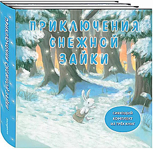 Комплект из трёх книг - Приключения Снежной Зайки